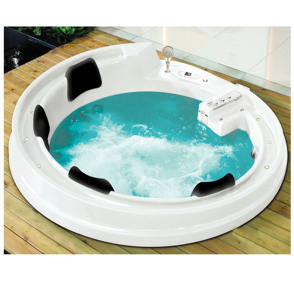 Bồn tắm massage đèn led GEMY G9011 (Sục massage, đèn led-1570x840x620mm) - Image 6