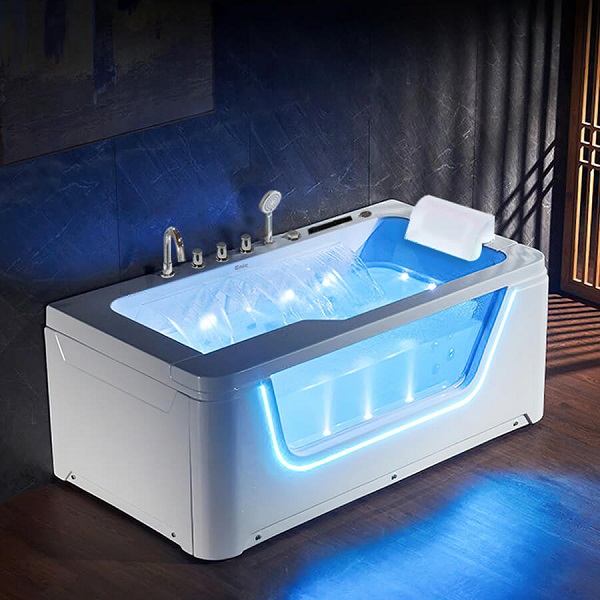 Bồn tắm massage đèn led Miken MKB-17900W (1700x750x560 mm)