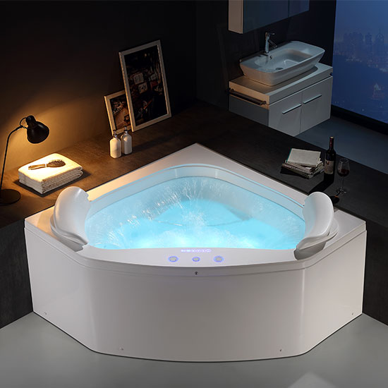 Bồn tắm massage Euroking EU-1109B (2000x1200x620) - Image 4