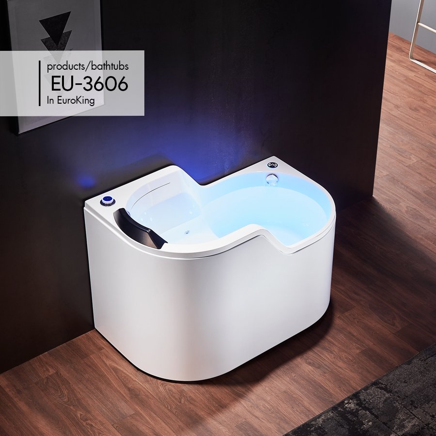 Bồn tắm massage Euroking EU-1201 (1700x800x620) - Image 5