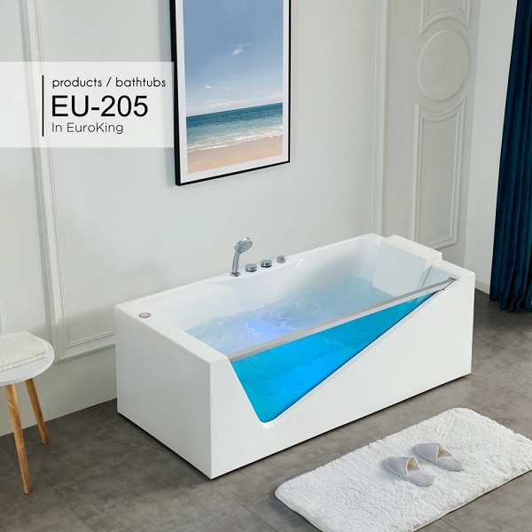 Bồn tắm massage Euroking EU-205 (1700*800*580 mm)