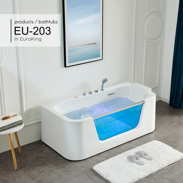 Bồn tắm massage EUROKING EU-6162D (1400x1400x700) - Image 5