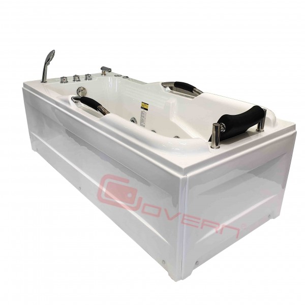 Bồn tắm massage Govern có đèn JS-6010-1 (Sục khí-đèn 1600x750x580 mm) - Image 5