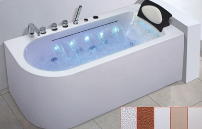 Bồn tắm massage Govern K-1512 (Massage, sục khí, gia nhiệt, đèn led-1700x700x580mm) - Image 5