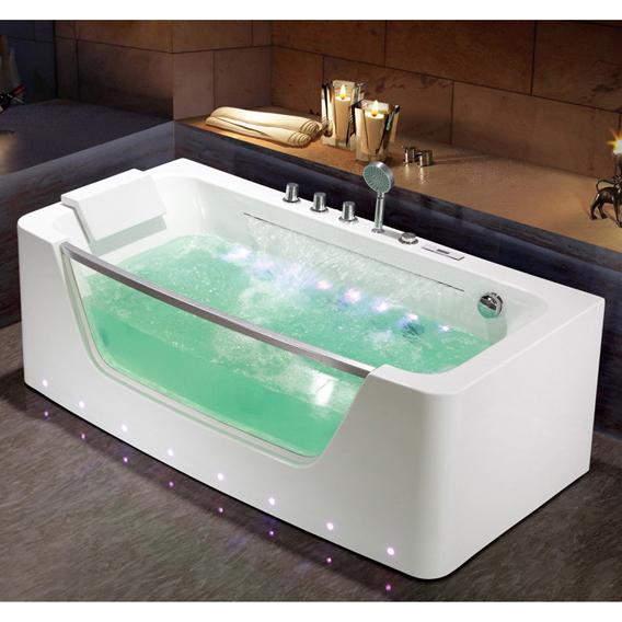 Bồn tắm massage Govern K-1711 (Massage, sục khí, gia nhiệt, đèn led-1600x750x600mm) - Image 5