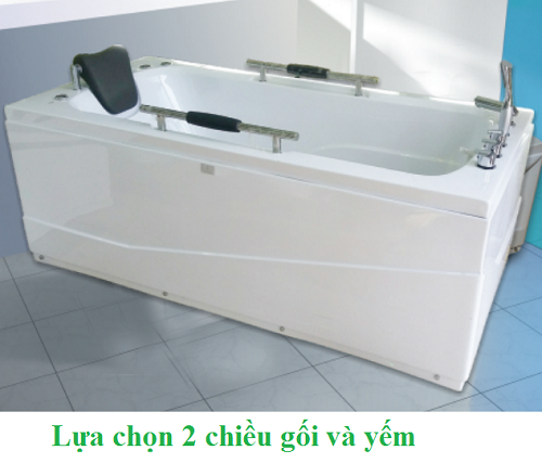 Bồn tắm massage Govern K-3007 (Sục khí-1700x810x650 mm) - Image 5