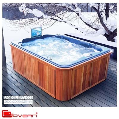 Bồn tắm massage màu Govern YKL-E44 (Sục khí-1620x800x680 mm) - Image 4
