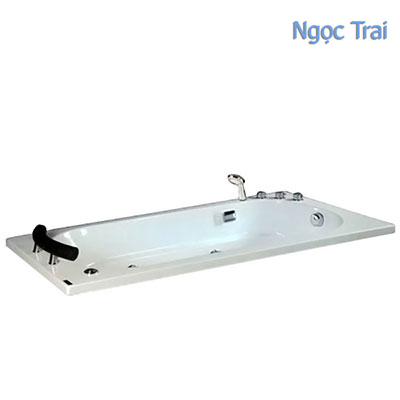 Bồn tắm massage Micio W-160M (Có chân-không yếm-acrylic -1600x750x415mm) - Image 3
