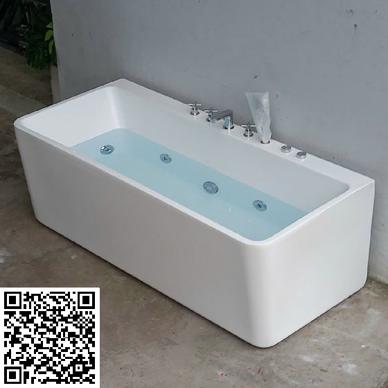 Bồn tắm massage Miken MK-6014W (1700x750x560 mm)