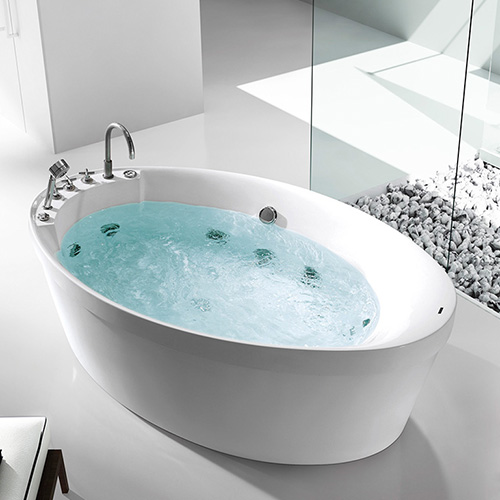 Bồn tắm massage Miken MKB-1710 (Acrylic - 1800×1200×600mm)