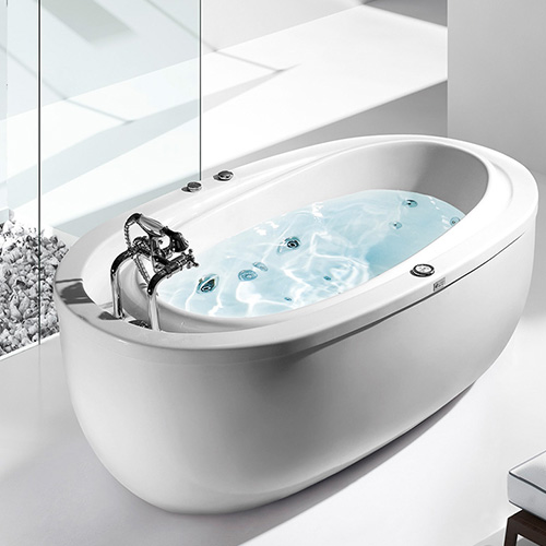 Bồn tắm massage Miken MKB-1760 (Acrylic - 1600×950×850mm) - Image 3