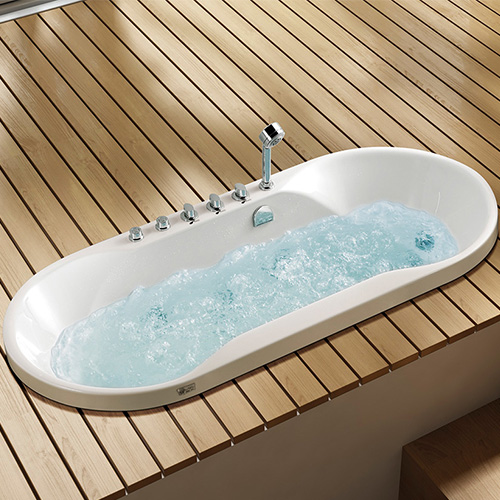 Bồn tắm massage Miken MKB-1780 (Acrylic - 1680×890×700mm) - Image 5