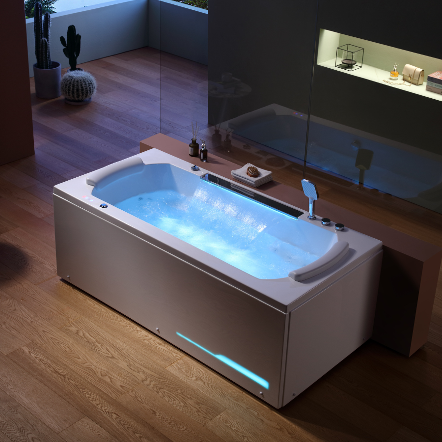 Bồn tắm massage Nofer NF-M8101 (Acrylic-1700x750x620mm) - Image 3