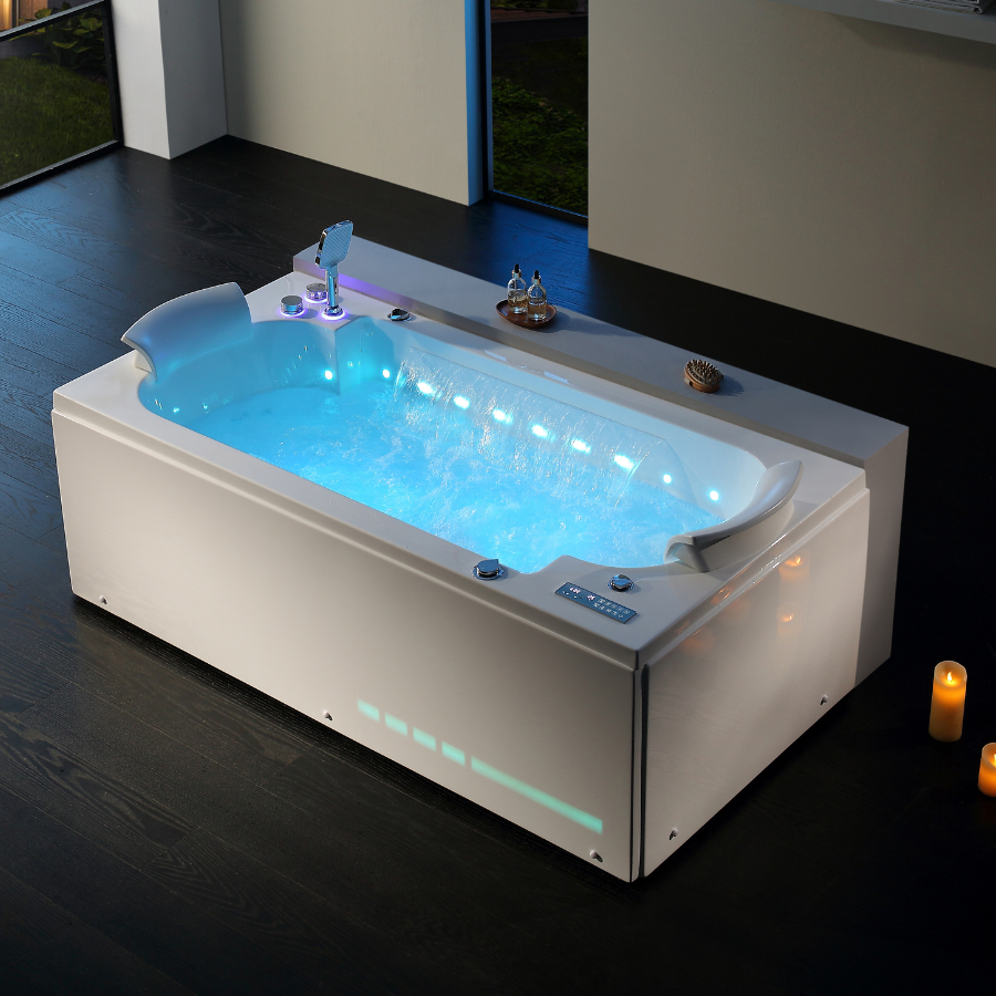 Bồn tắm massage Nofer NG-1678D (1800x950x680) - Image 5