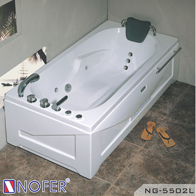 Bồn tắm massage Nofer NG-1710D (Acrylic-1800x1200x600 mm) - Image 3