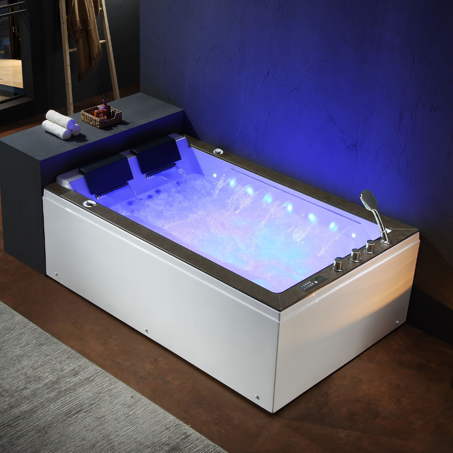 Bồn tắm massage Nofer NG-1820 (Acrylic-1750X850X650mm) - Image 5