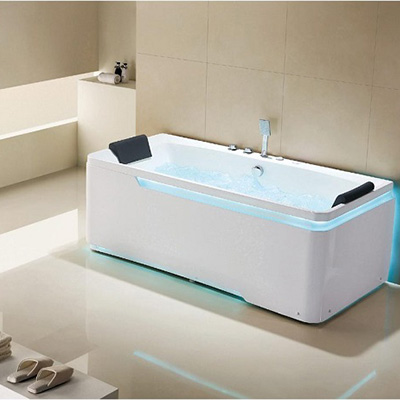 Bồn tắm massage Nofer NG-1820P (Ngọc trai-1750x850x650mm)