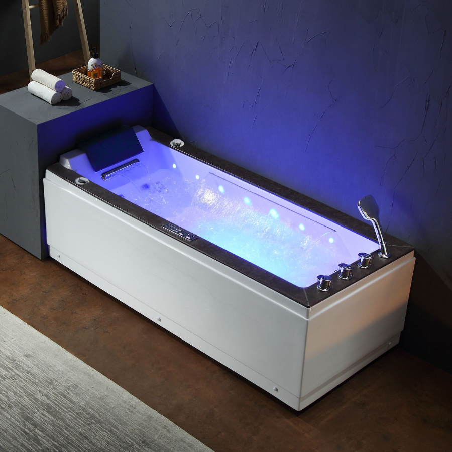 Bồn tắm massage Nofer NG-7400DG (Acrylic-1450x1450x660 mm) - Image 4