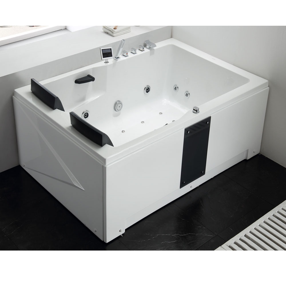 Bồn tắm massage sục khí đèn led đổi màu GEMY G9057-2 (Sục masage, sục khí, đèn led-1865x915x800mm) - Image 5