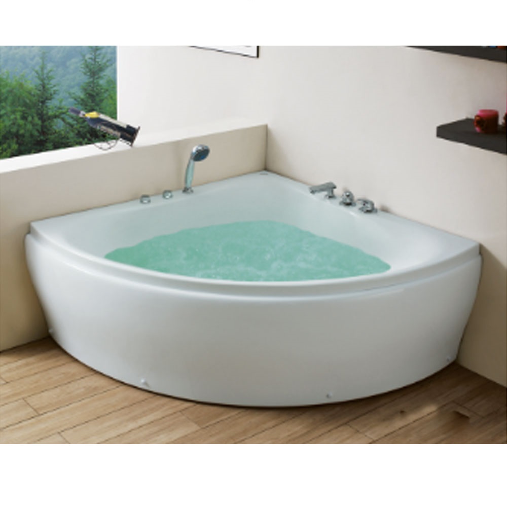 Bồn tắm massage sục khí đèn led đổi màu GEMY G9075 (Sục masage, sục khí, đèn led-1610x810x710mm) - Image 3