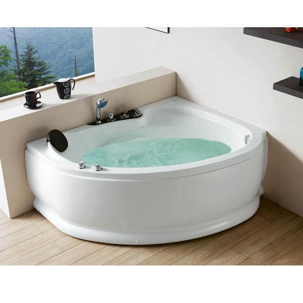Bồn tắm massage sục khí đèn led đổi màu GEMY G9076 (Sục masage, sục khí, đèn led-1770x810x600mm) - Image 5