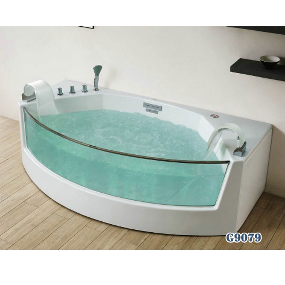 Bồn tắm massage sục khí đèn led đổi màu GEMY G9079 (Sục khí, đèn led-2000x1050x600mm)