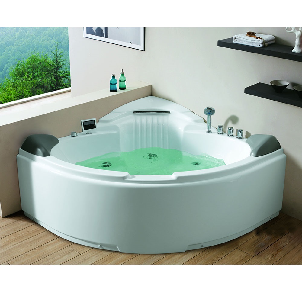Bồn tắm massage sục khí đèn led đổi màu GEMY G9079 (Sục khí, đèn led-2000x1050x600mm) - Image 3