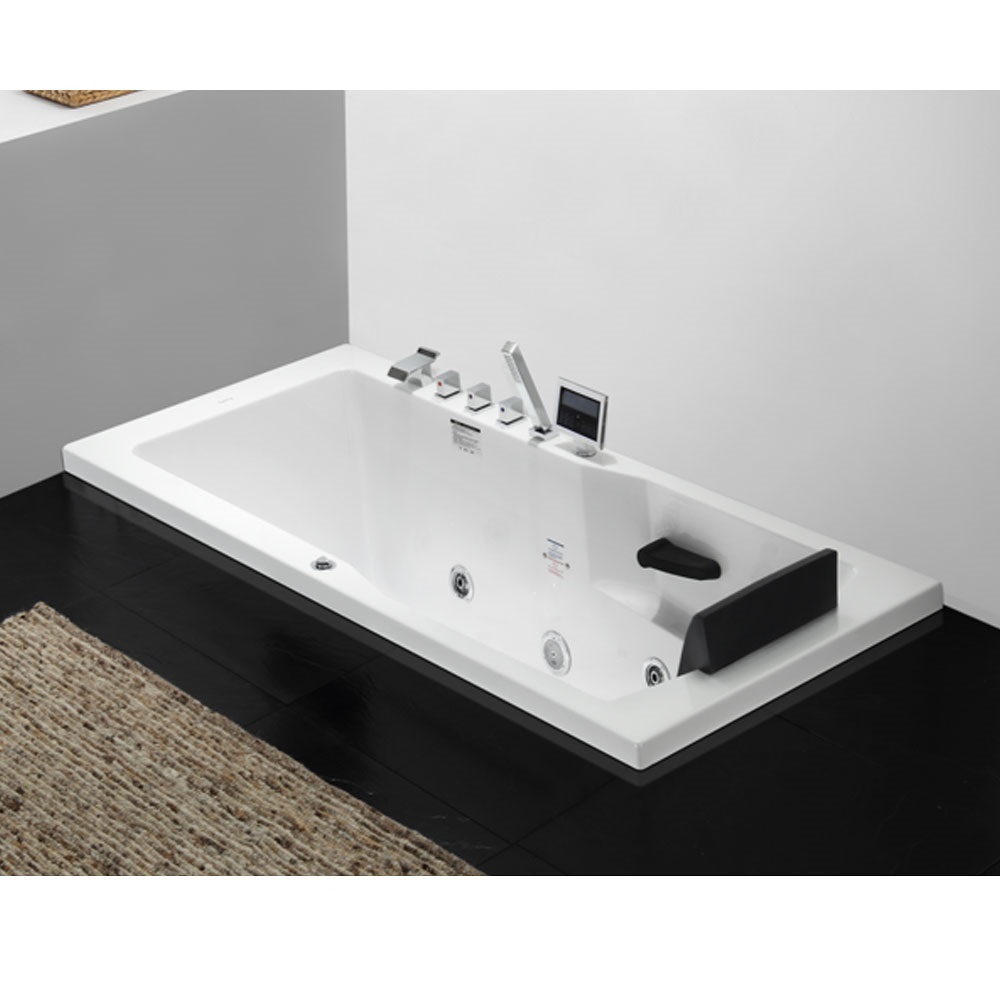 Bồn tắm massage sục khí đèn led đổi màu GEMY G9226 (Sục massage, sục khí, đèn led-1720x1210x665mm) - Image 5