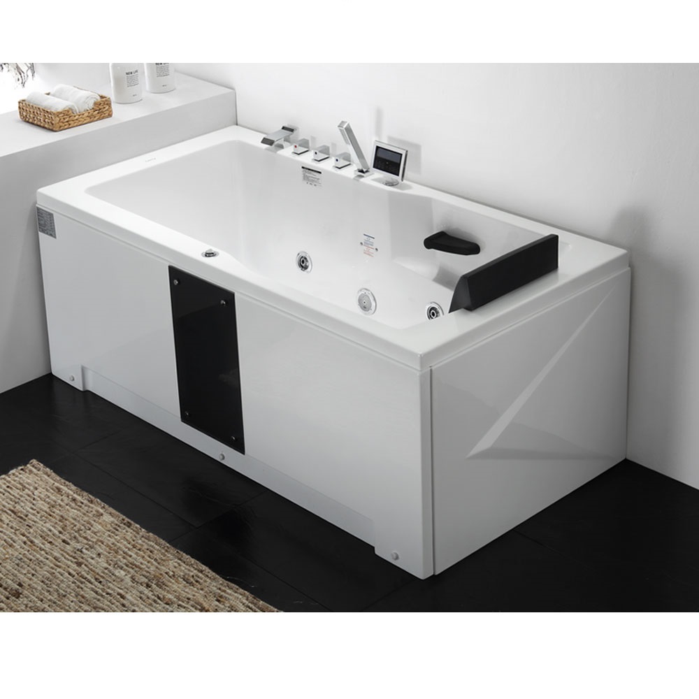 Bồn tắm massage sục khí đèn led đổi màu GEMY G9252 (Sục massage, sục khí, đèn led-1550x1550x670mm) - Image 3