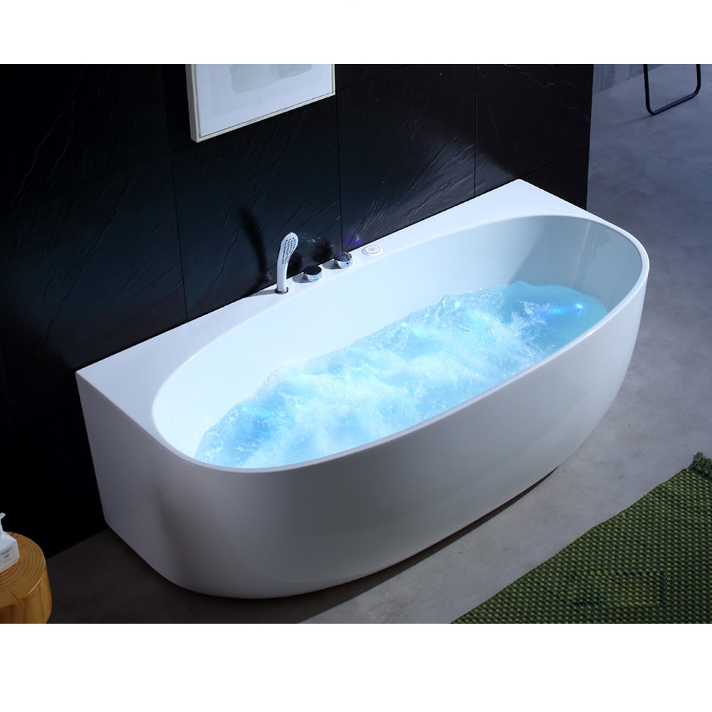Bồn tắm massage sục khí đèn led đổi màu GEMY G9257 (Sục massage, sục khí, đèn led-1870x900x750mm) - Image 5