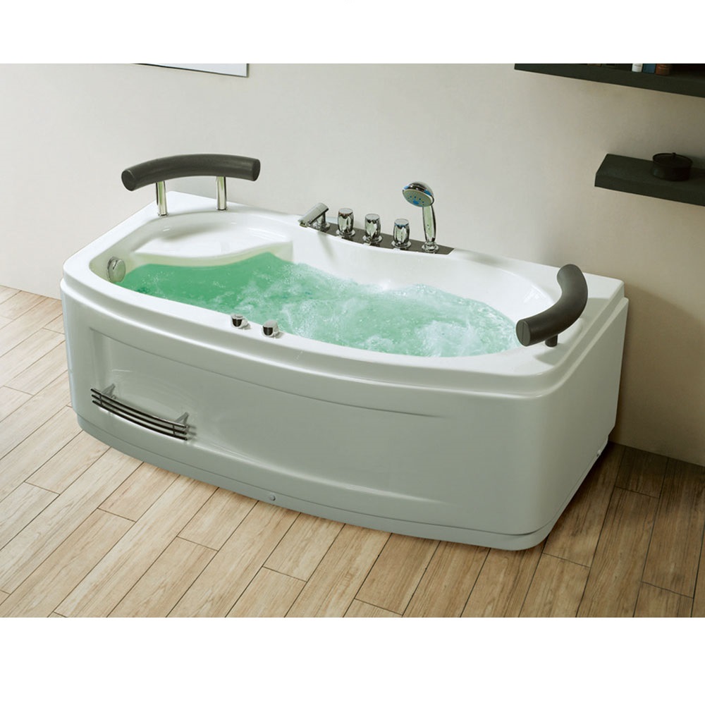 Bồn tắm massage sục khí đèn led đổi màu GEMY G9539 (Sục massage, sục khí, đèn led-1800x1200x610mm) - Image 5