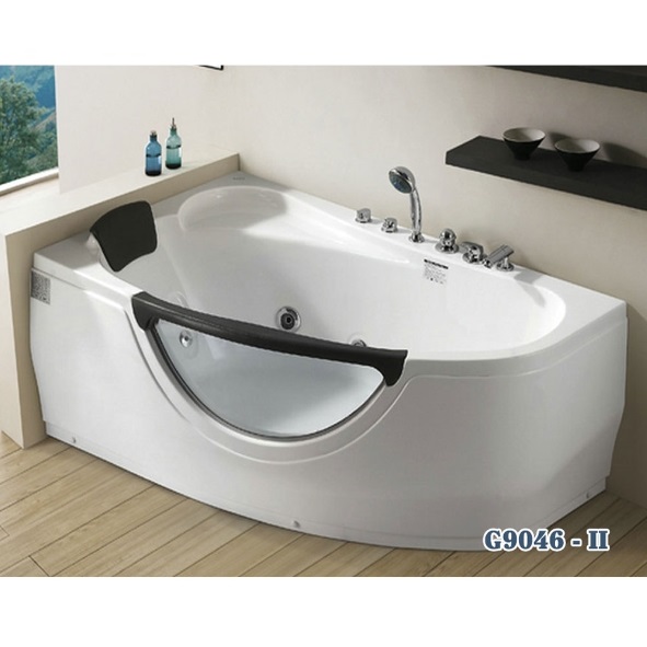 Bồn tắm massage sục khí đèn led đổi màu GEMY G9545 (Sục massage, sục khí, đèn led-1850x1200x600mm) - Image 6