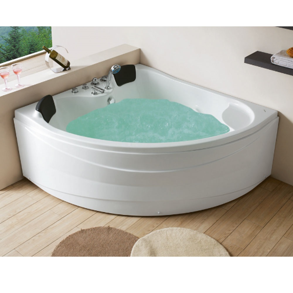 Bồn tắm massage sục khí đèn led đổi màu GEMY G9551 (Sục massage, sục khí, đèn led-1500/1700x760x590mm) - Image 3