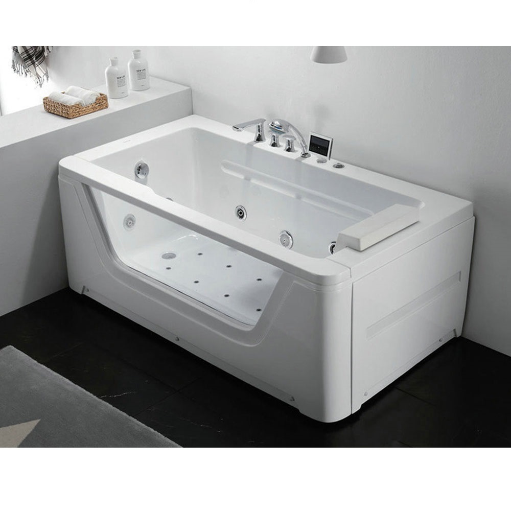 Bồn tắm massage sục khí đèn led đổi màu GEMY G9569 (Sục massage, sục khí, đèn led-1800x880x600mm) - Image 4