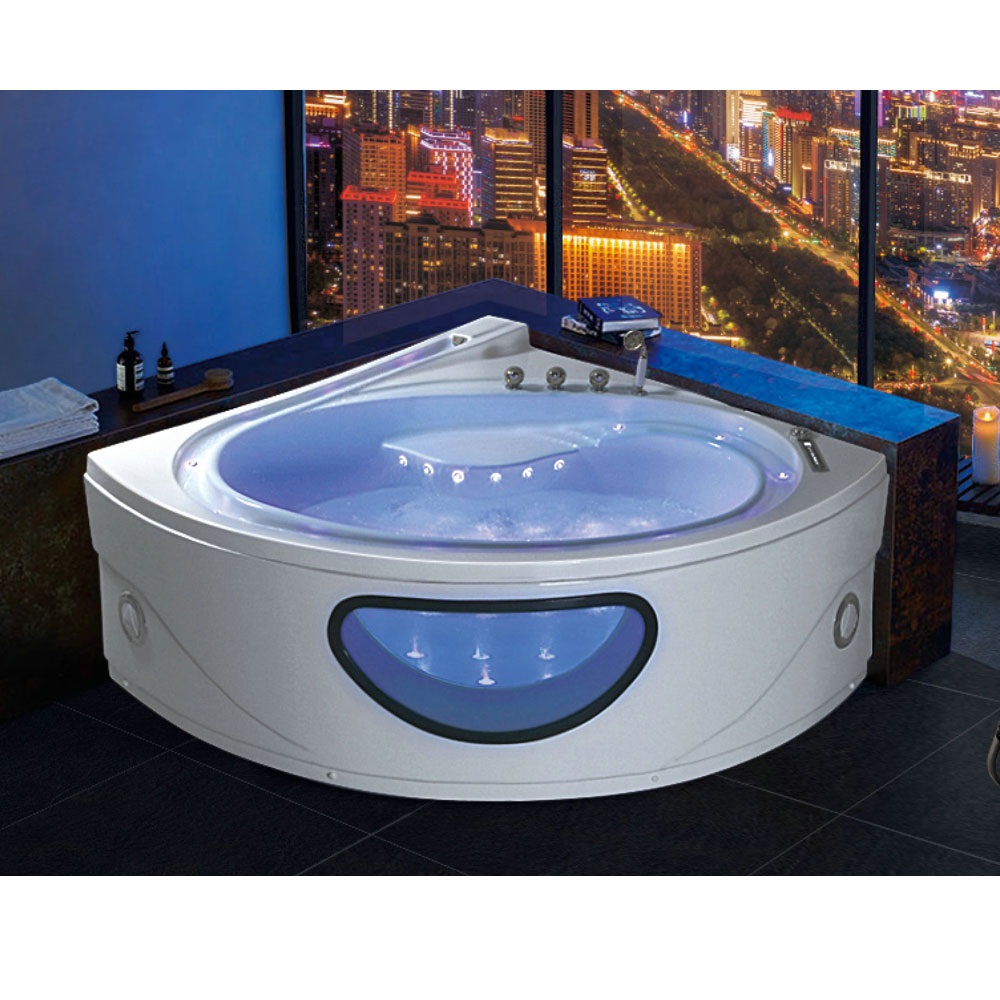 Bồn tắm massage sục khí đèn led đổi màu GEMY G9569 (Sục massage, sục khí, đèn led-1800x880x600mm) - Image 6