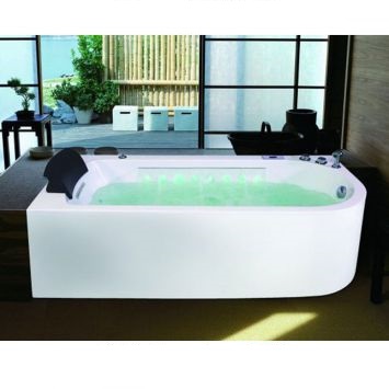 Bồn tắm massage sục khí đèn led đổi màu GEMY G9570 (Sục massage, sục khí, đèn led-1700x800x580mm) - Image 6