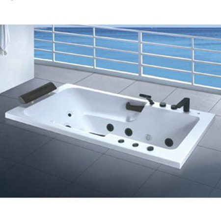 Bồn tắm massage sục thủy lực, sục khí Miken có đèn Led MK-177560 ( 1700x750x600mm) - Image 4