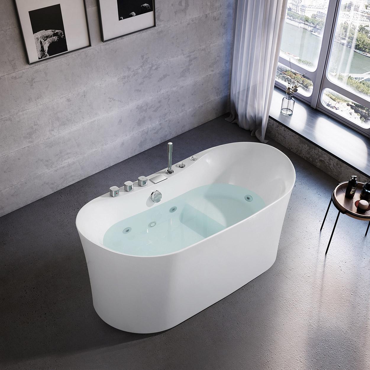 Bồn tắm Massage tròn Govern JS-8810 (1800x1800x650 mm) - Image 5