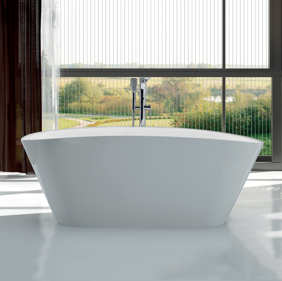 Bồn tắm nằm đặt sàn Nofer NG-1891 sủi bọt khí AIR + LIGHT (Acrylic-1700*750*590 mm ) - Image 3
