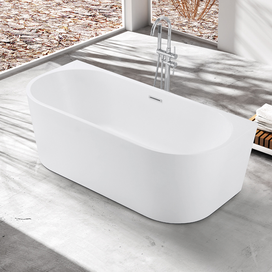 Bồn tắm nằm đặt sàn Nofer NG-3638 PLUS sủi bọt khí AIR + LIGHT (1500x700x580 mm) - Image 3
