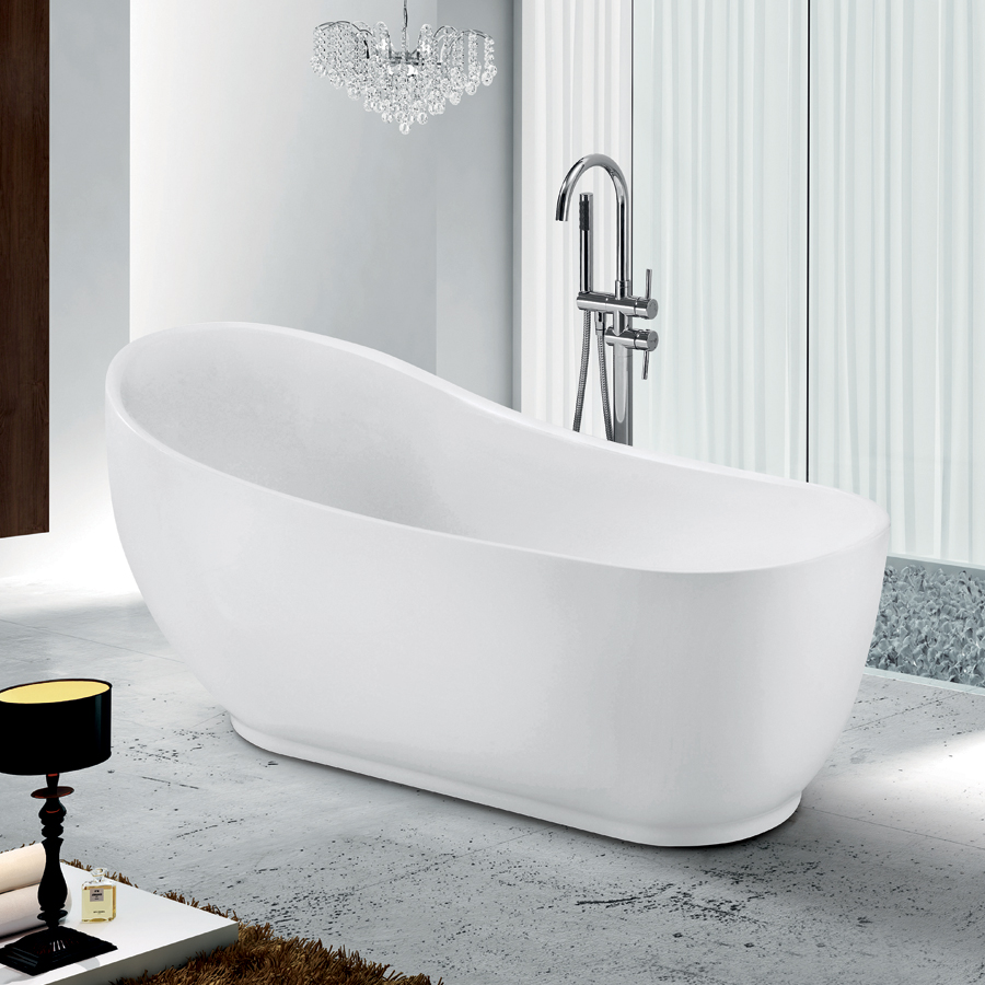 Bồn tắm nằm đặt sàn Nofer NG-3888 PLUS sủi bọt khí AIR + LIGHT(1500x1500x600mm ) - Image 3