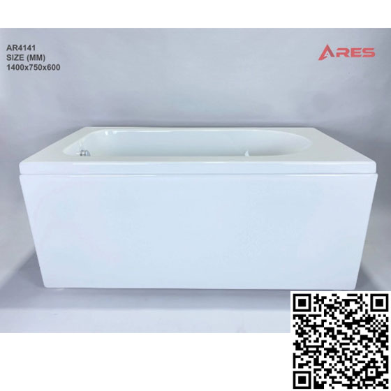 Bồn tắm nằm nghệ thuật ARES AR2127 (1800x800x660mm) - Image 3