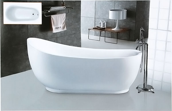 Bồn tắm ngâm Daelim W-1057 - Image 5