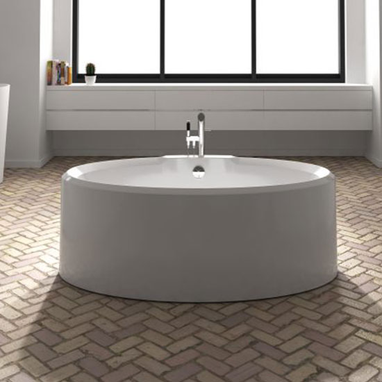 Bồn tắm ngâm đặt sàn Euroking EU-6054 (1620x800x550 mm) - Image 4