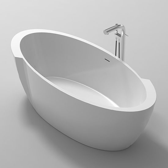 Bồn tắm ngâm đặt sàn Euroking EU-65161 (1700x850x550 mm) - Image 6
