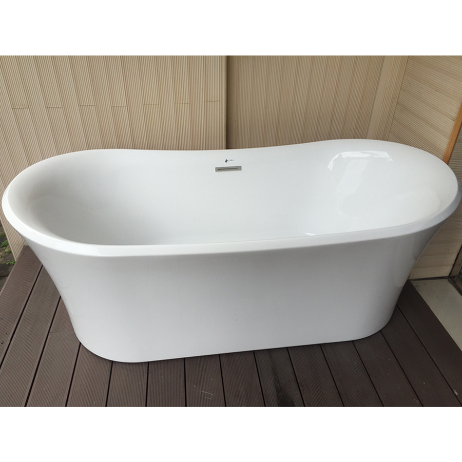 Bồn tắm ngâm đặt sàn Nofer NG-1890A (1700x800x610 mm) - Image 3