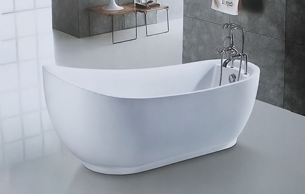 Bồn tắm ngâm đúc độc lập Daelim W-1025 (có 2 kích thước 1700/1600x800x600) - Image 6