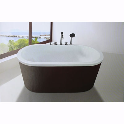 Bồn tắm ngâm đúc độc lập Daelim W-1034 (Có 4 kích thước 1780/1700/1600/1550x800x600) - Image 6