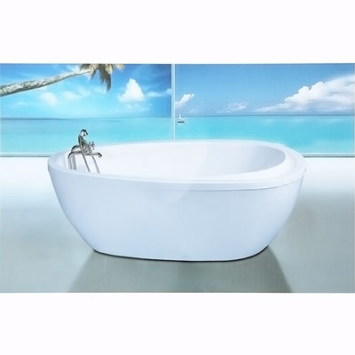 Bồn tắm ngâm đúc độc lập Daelim W-1037 (Có 2 kích thước 1700x800/1500x750x600) - Image 4