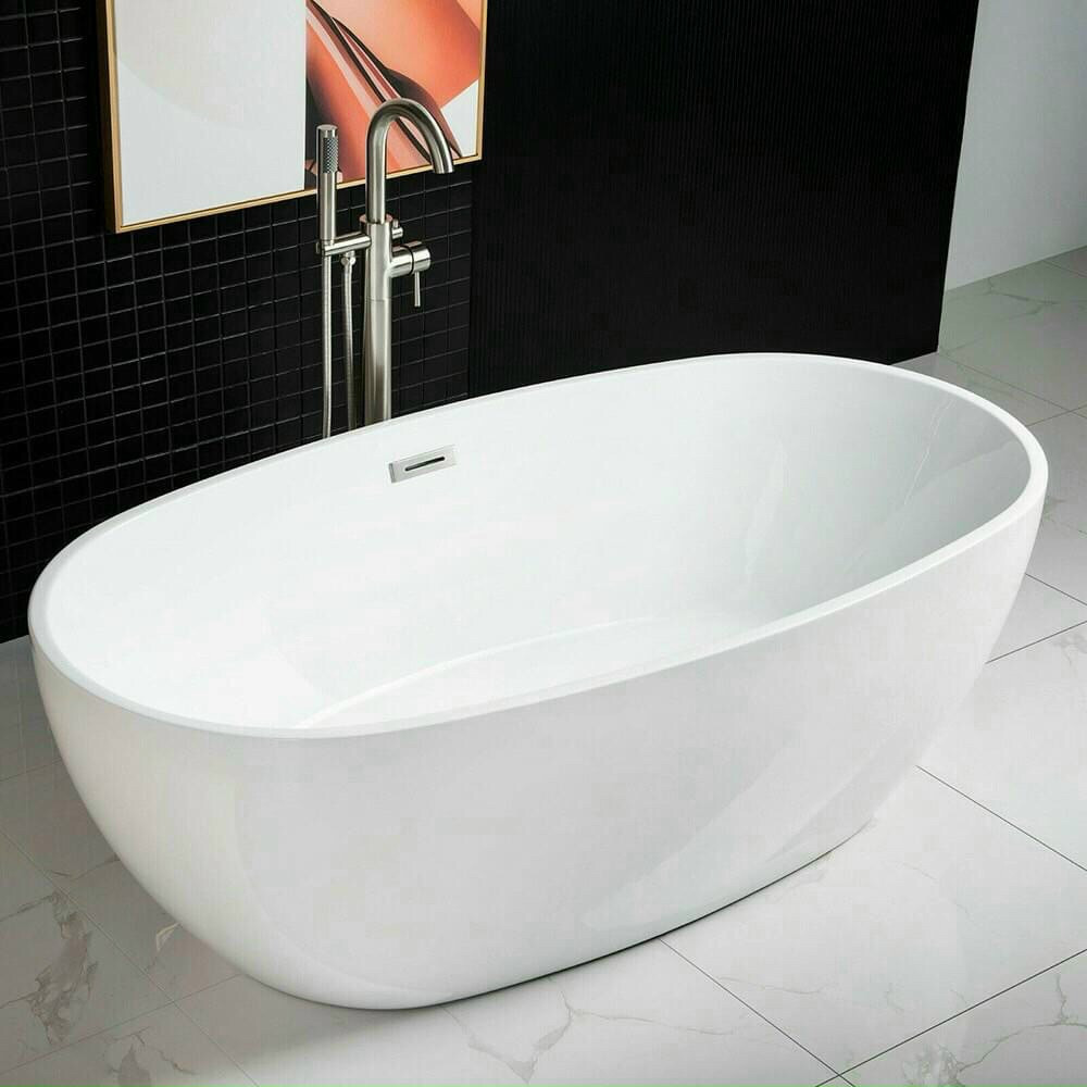 Bồn tắm nghệ thuật màu vàng cam Miken MK045YOR (Đặt hàng 15-20 ngày) - Image 3